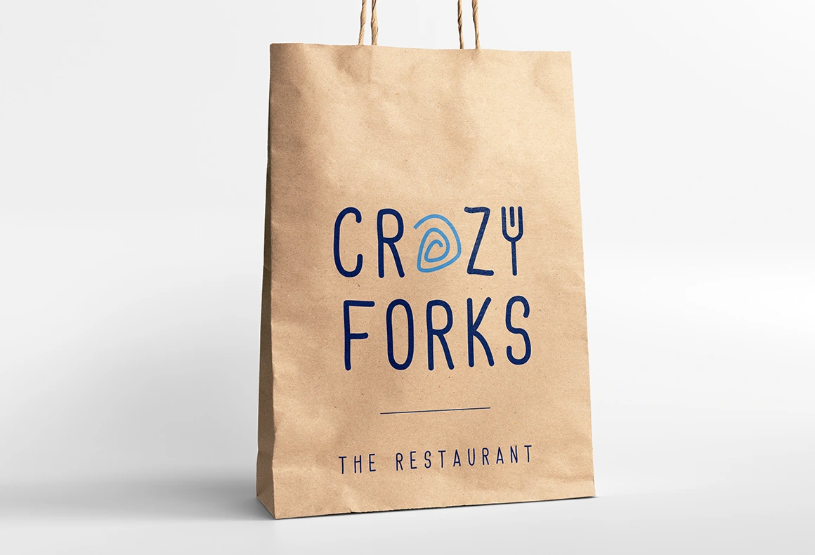 crazy forks-mockup-bag